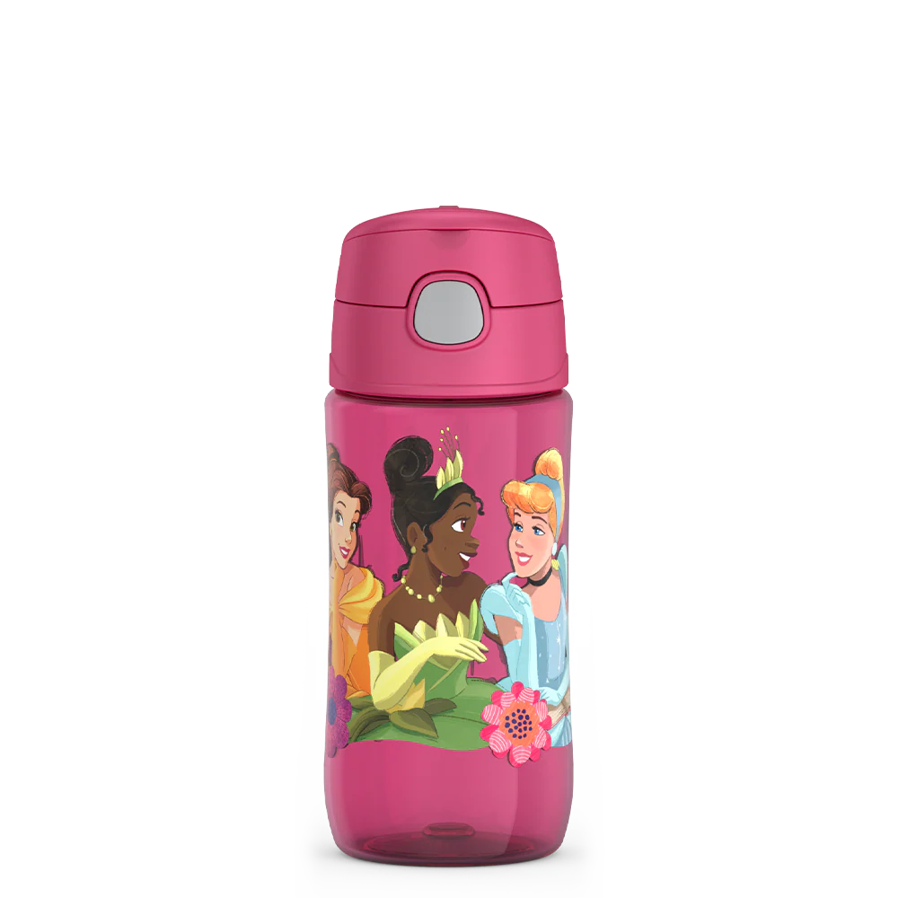 16oz THERMOS® KIDS WATER BOTTLE WITH SPOUT LID DISNEY PRINCESS
