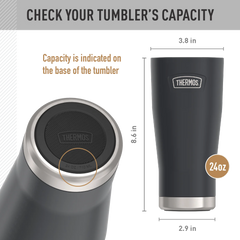 24oz ICON™ TUMBLER TWIST LOCK - REPLACEMENT LID