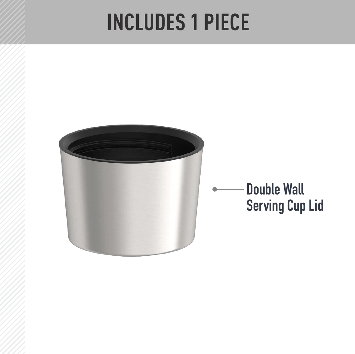 40oz ICON™ BEVERAGE BOTTLE - REPLACEMENT SERVING CUP LID