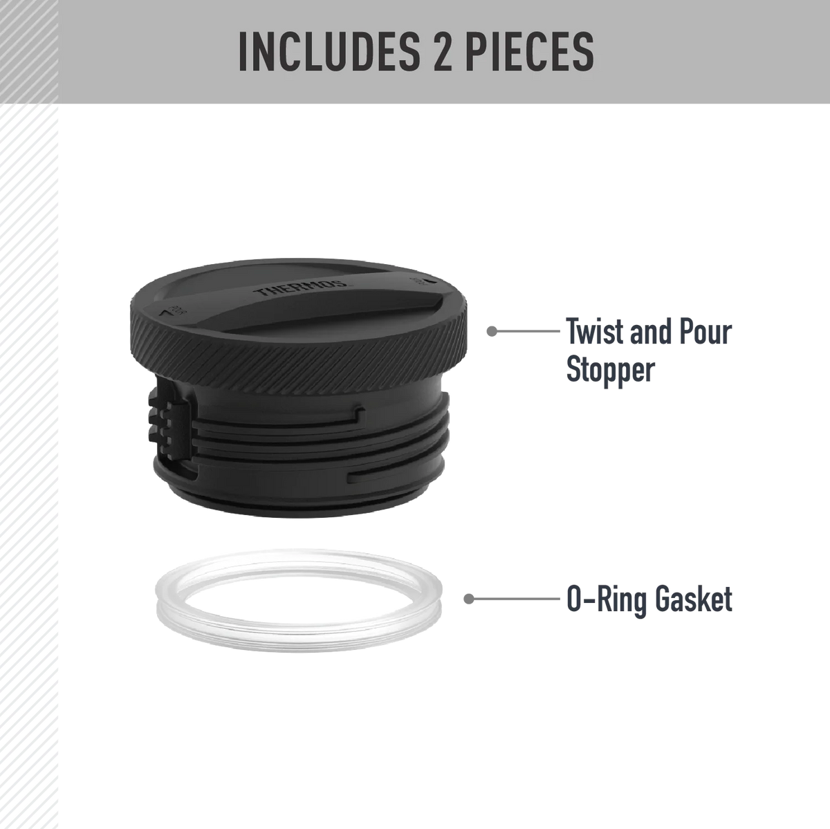 40oz ICON™ BEVERAGE BOTTLE - REPLACEMENT STOPPER