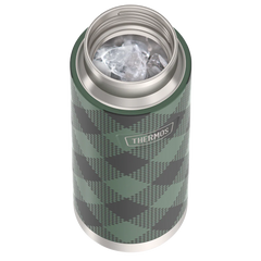 24oz ICON™ WATER BOTTLE WITH SPOUT - EVERGREEN CHECK