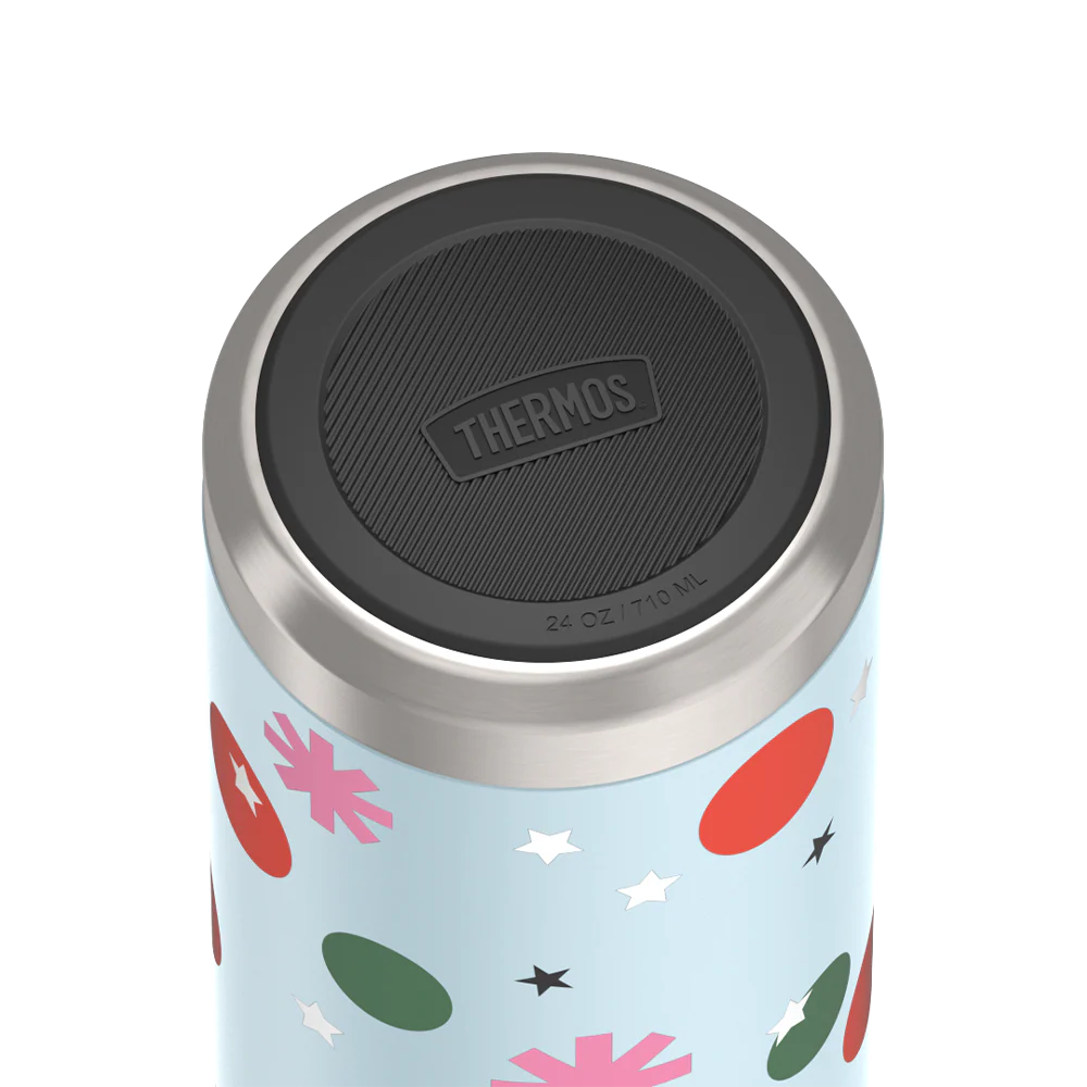 24oz ICON™ WATER BOTTLE WITH SPOUT - HOLIDAY SPARKLE