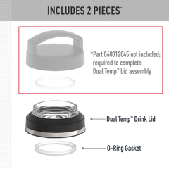 32oz ICON™ DUAL TEMP BEVERAGE BOTTLE - REPLACEMENT DRINK LID