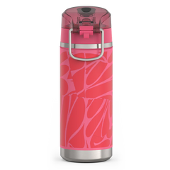 18oz ICON™ KIDS WATER BOTTLE WITH SPOUT LID - ABSTRACT PETALS