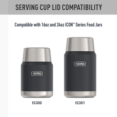 16oz + 24oz ICON™ FOOD JAR - REPLACEMENT SERVING CUP LID