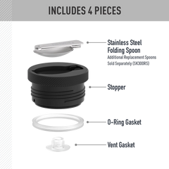 16oz + 24oz ICON™ FOOD JAR - REPLACEMENT STOPPER