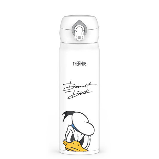 16oz STAINLESS STEEL DIRECT DRINK BOTTLE - DISNEY DONALD DUCK SIGNATURE