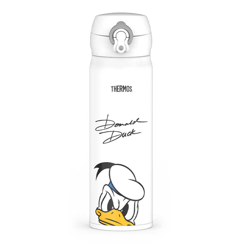 16oz STAINLESS STEEL DIRECT DRINK BOTTLE - DISNEY DONALD DUCK SIGNATURE