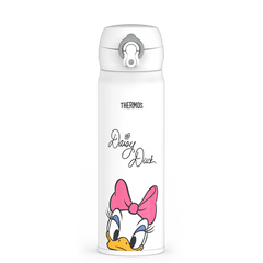 16oz STAINLESS STEEL DIRECT DRINK BOTTLE - DISNEY DAISY DUCK SIGNATURE