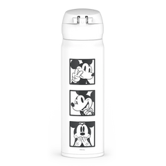 16oz STAINLESS STEEL DIRECT DRINK BOTTLE - DISNEY MICKEY MOUSE SIGNATURE
