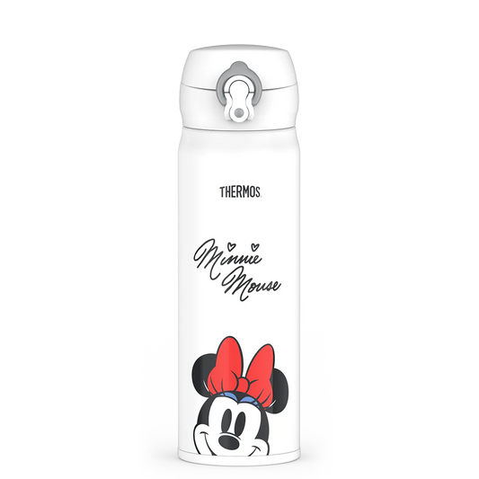 16oz STAINLESS STEEL DIRECT DRINK BOTTLE - DISNEY MINNIE MOUSE SIGNATURE