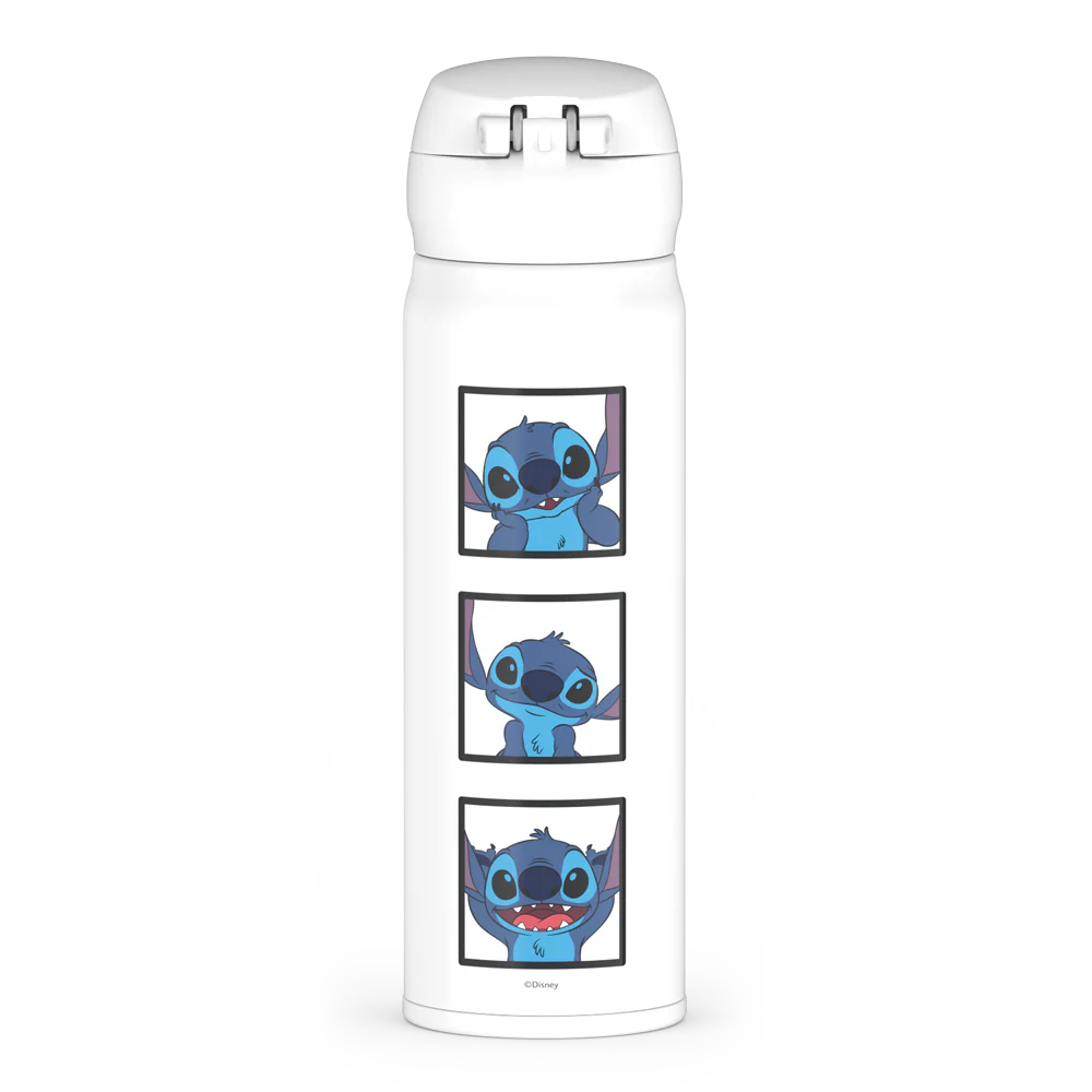 16oz STAINLESS STEEL DIRECT DRINK BOTTLE - DISNEY STITCH SIGNATURE