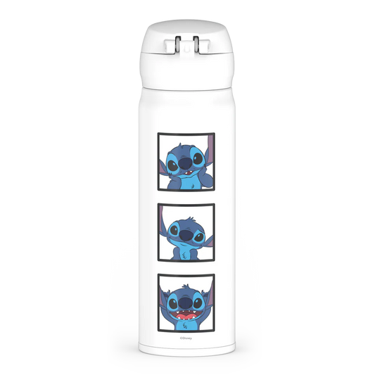 16oz STAINLESS STEEL DIRECT DRINK BOTTLE - DISNEY STITCH SIGNATURE