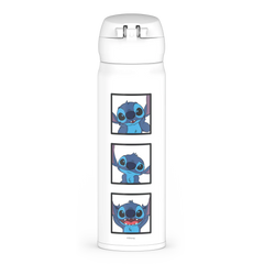 16oz STAINLESS STEEL DIRECT DRINK BOTTLE - DISNEY STITCH SIGNATURE
