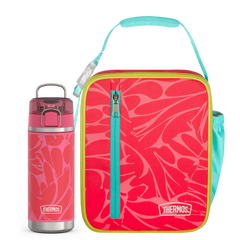 Abstract Petals Upright & 18oz Icon™ Kids Water Bottle Bundle
