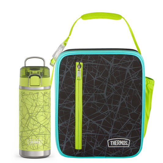 Sport Web Upright & 18oz Icon™ Kids Water Bottle Bundle