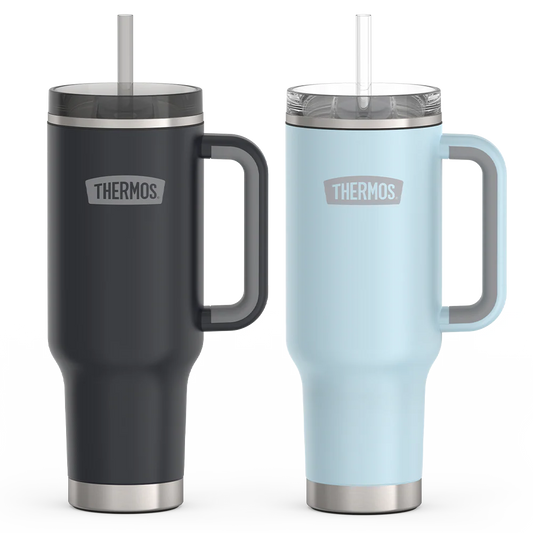 40oz Cup Holder Mug Bundle - Granite & Glacier