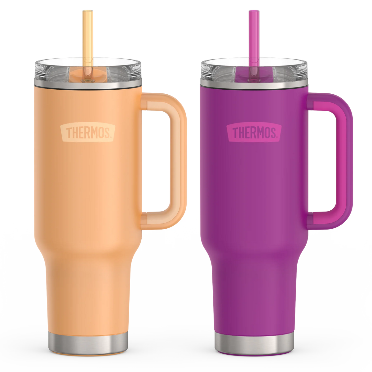 40oz Cup Holder Mug Bundle - Melon & Plum