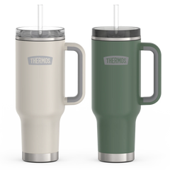 40oz Cup Holder Mug Bundle - Sandstone & Alpine Green