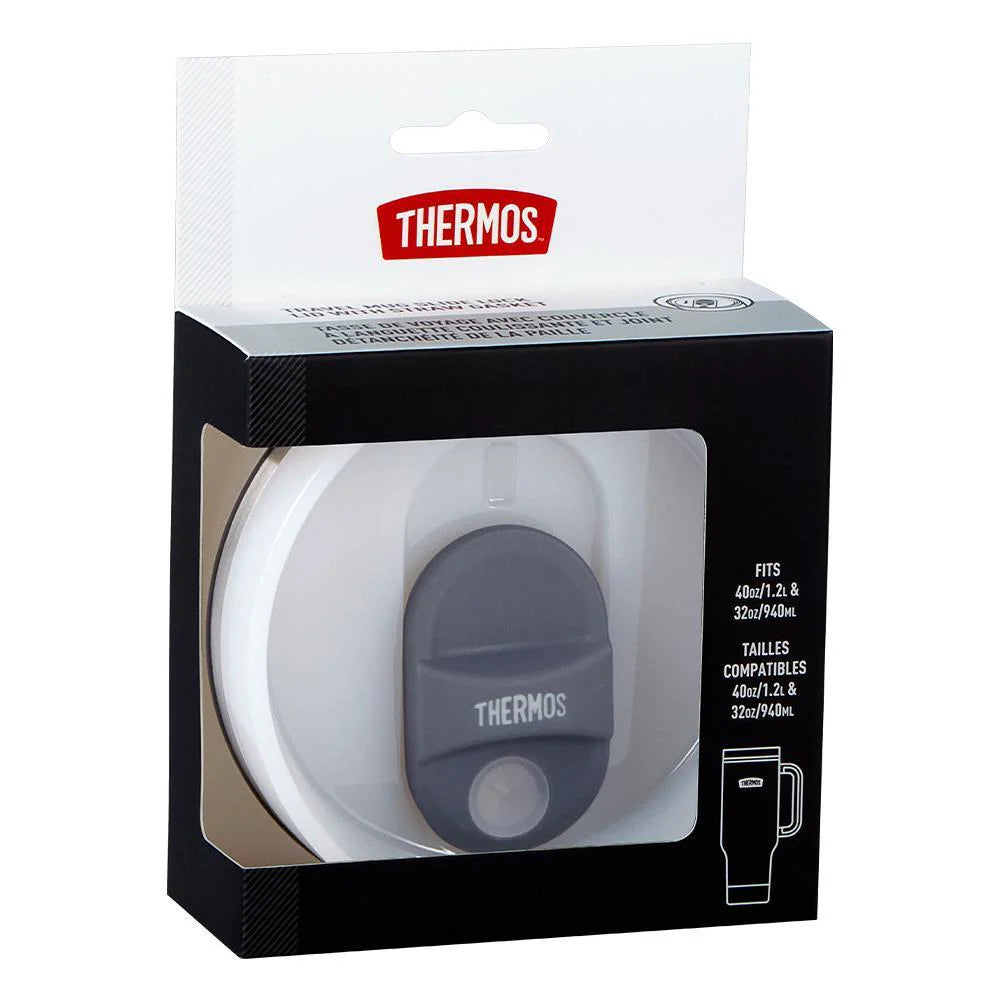 CUP HOLDER MUG REPLACEMENT LID - MILKY WHITE