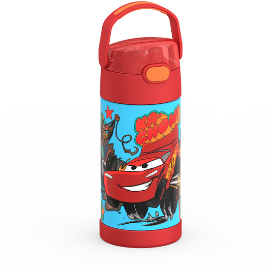 12oz FUNTAINER® WATER BOTTLE DISNEY AND PIXAR CARS