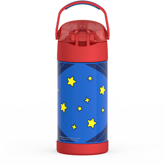 12oz FUNTAINER® WATER BOTTLE SUPERMAN