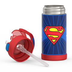 12oz FUNTAINER® WATER BOTTLE SUPERMAN