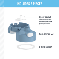 FUNTAINER® WATER BOTTLE - REPLACEMENT SPOUT LID