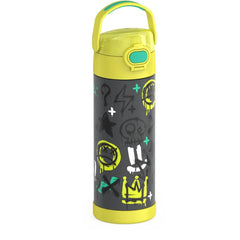 16oz FUNTAINER® WATER BOTTLE WITH LOCKING LID