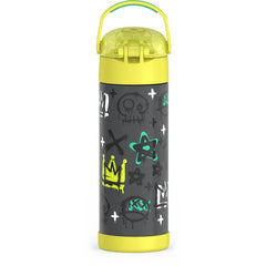 16oz FUNTAINER® WATER BOTTLE WITH LOCKING LID