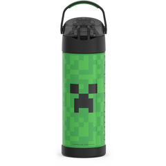 16oz FUNTAINER® WATER BOTTLE MINECRAFT