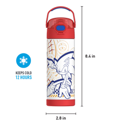 16oz FUNTAINER® WATER BOTTLE SONIC THE HEDGEHOG™