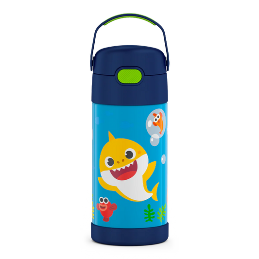 12oz FUNTAINER® WATER BOTTLE BABY SHARK