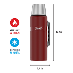 2.0 L STAINLESS KING™ BEVERAGE BOTTLE