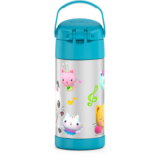 12oz FUNTAINER® WATER BOTTLE GABBYS DOLLHOUSE